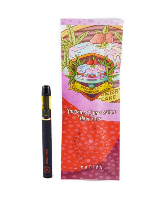 So High Extracts Disposable Pen – Strawberry Shortcake 1ML – Sativa