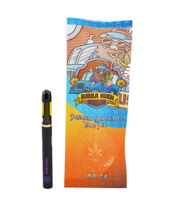 So High Extracts Disposable Pen – Bubba Kush 1ML – Indica