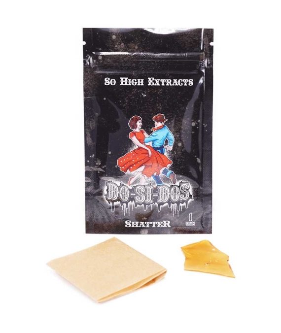 So High Extracts Premium Shatter – Do Si Dos – Indica