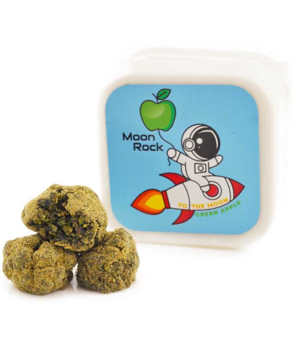 To The Moon – Moon Rocks 3.5g – Sativa – Green Apple