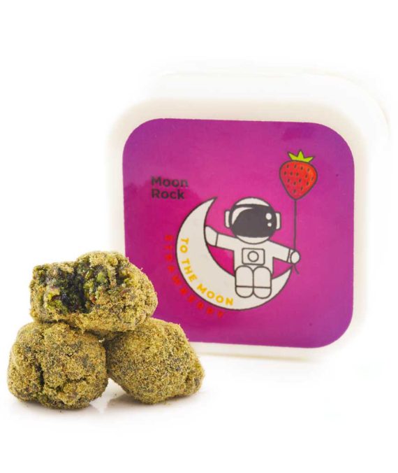 To The Moon – Moon Rocks 3.5g – Indica – Strawberry