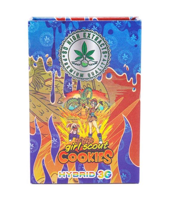 So High Extracts Premium Vape 3ML THC – Girl Scout Cookies (Hybrid)