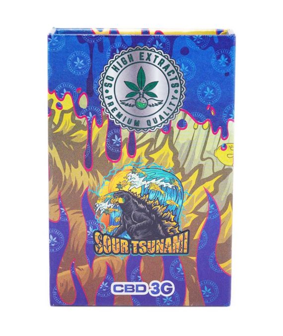 So High Extracts Premium Vape 3ML THC – Sour Tsunami (CBD)