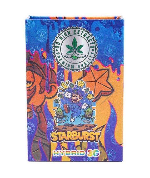 So High Extracts Premium Vape 3ML THC – Starburst (Hybrid)