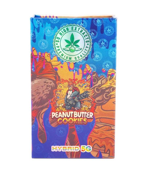 So High Extracts Premium Vape 5ML THC – Peanut Butter Cookies (Hybrid)