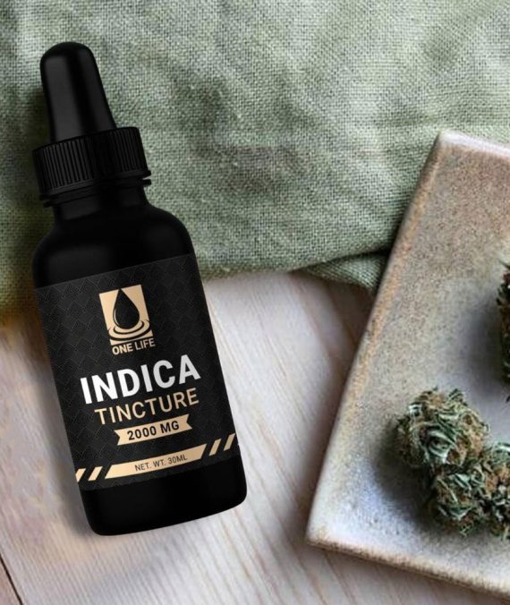 One Life Tincture – 2000mg THC Indica