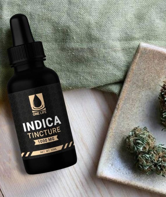 One Life Tincture – 1000mg THC Indica