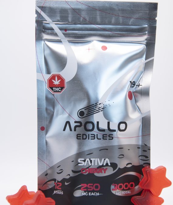 Apollo Edibles – Cherry Sativa – 3000 mg