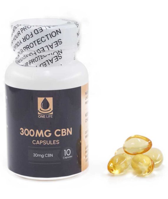 One Life Soft Gel Capsules – CBN Capsules 300mg