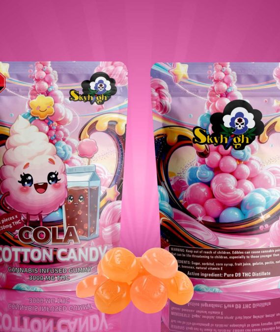 Sky High Edibles – Cola + Cotton Candy 3000MG THC