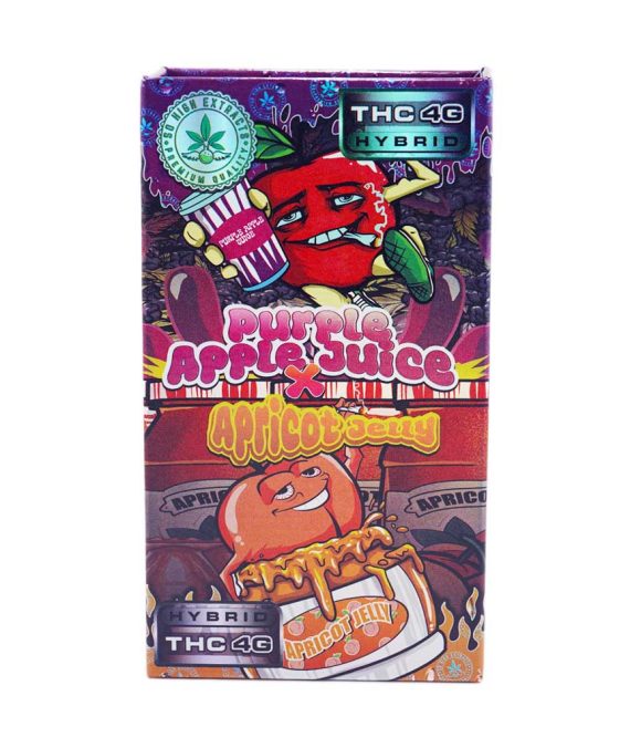 So High Extracts – Dual Chamber Pen – Purple Apple Juice + Apricot Jelly (4 Grams + 4 Grams)Hybrid