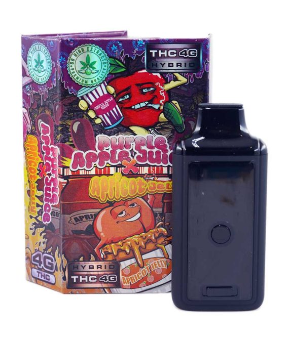 So High Extracts – Dual Chamber Pen – Purple Apple Juice + Apricot Jelly (4 Grams + 4 Grams)Hybrid