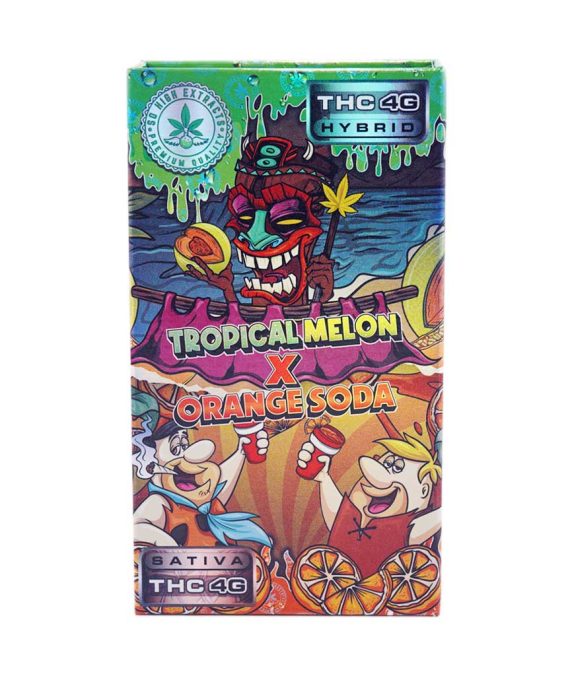 So High Extracts – Dual Chamber Pen – Tropical Melon + Orange Soda (4 Grams + 4 Grams)