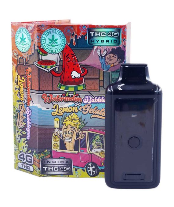 So High Extracts – Dual Chamber Pen – Watermelon Bubblegum + Lemon Gelato (4 Grams + 4 Grams)