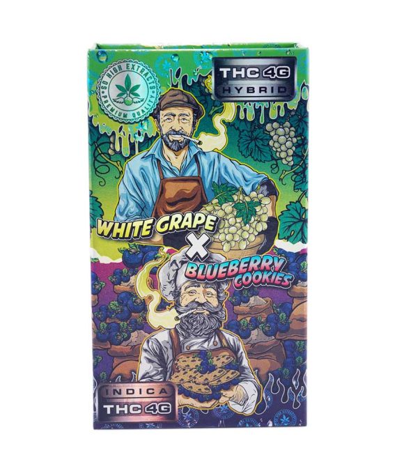 So High Extracts – Dual Chamber Pen – White Grape + Blueberry Cookies (4 Grams + 4 Grams)