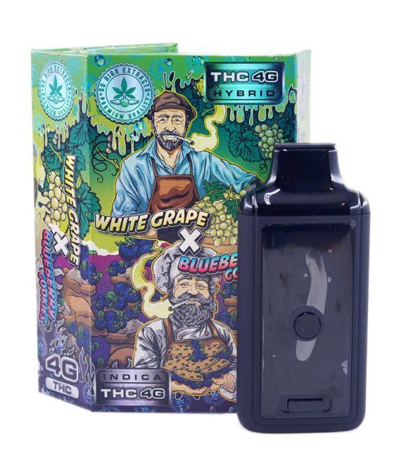 So High Extracts – Dual Chamber Pen – White Grape + Blueberry Cookies (4 Grams + 4 Grams)