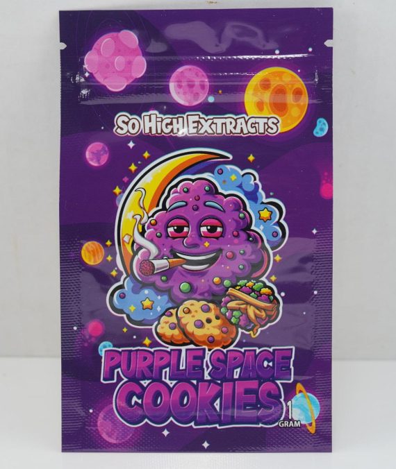 So High Extracts Premium Shatter – Purple Space Cookies