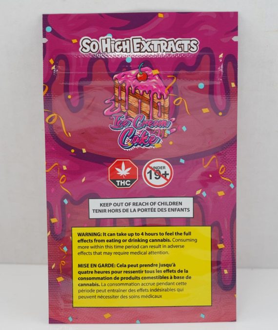 So High Extracts Premium Shatter – Ice Cream Cake
