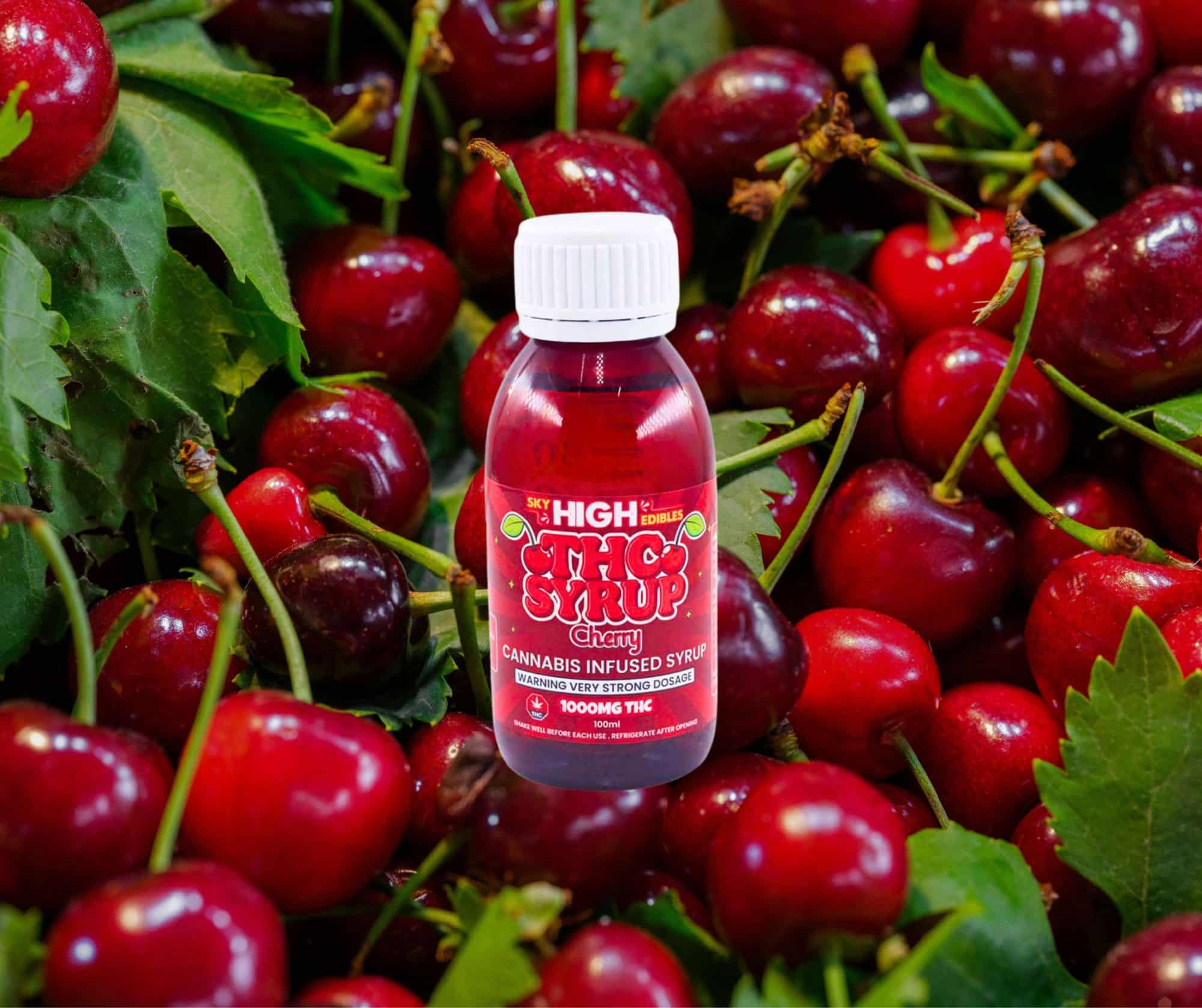 Sky High Syrup – Cherry 1000mg THC