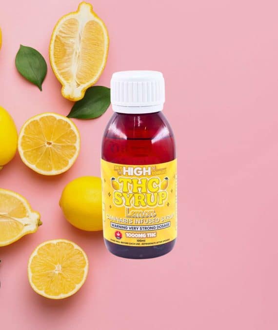 Sky High Syrup – Lemon 1000mg THC