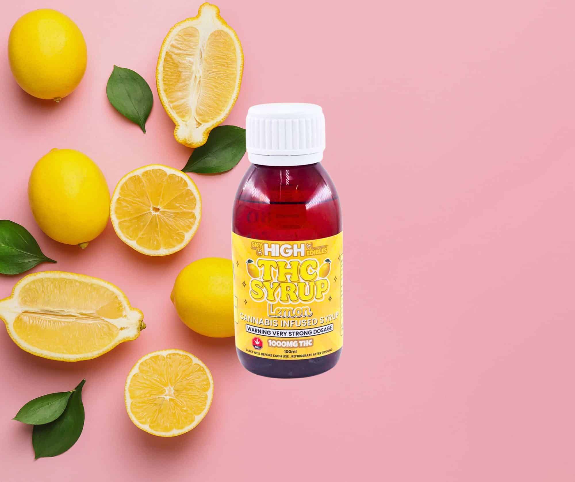 Sky High Syrup – Lemon 1000mg THC