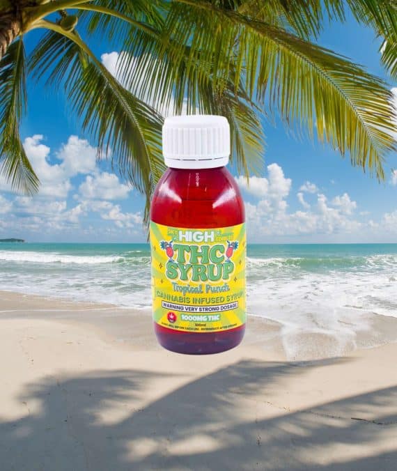 Sky High Syrup – Tropical Punch 1000mg THC