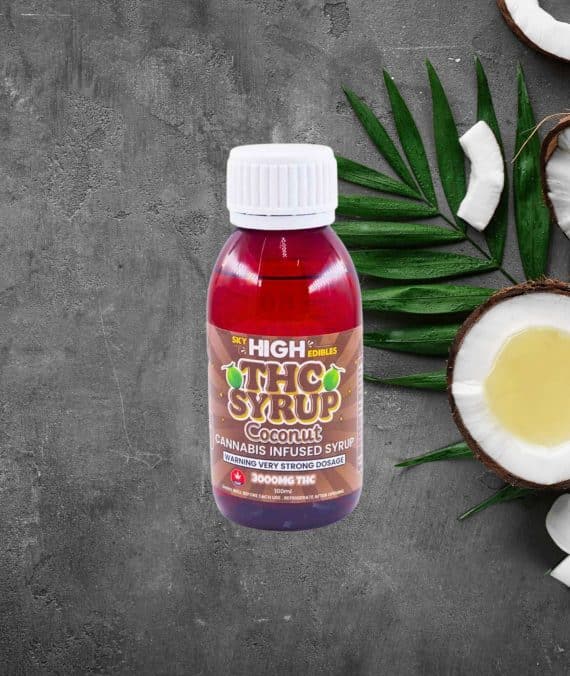 Sky High Syrup – Coconut 3000mg THC