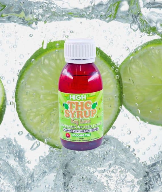 Sky High Syrup – Key Lime 3000mg THC