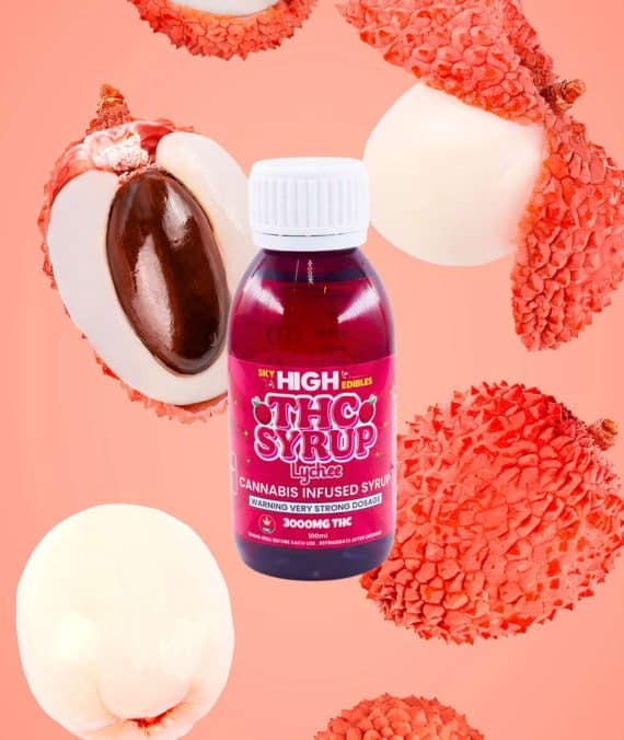 Sky High Syrup – Lychee 3000mg THC