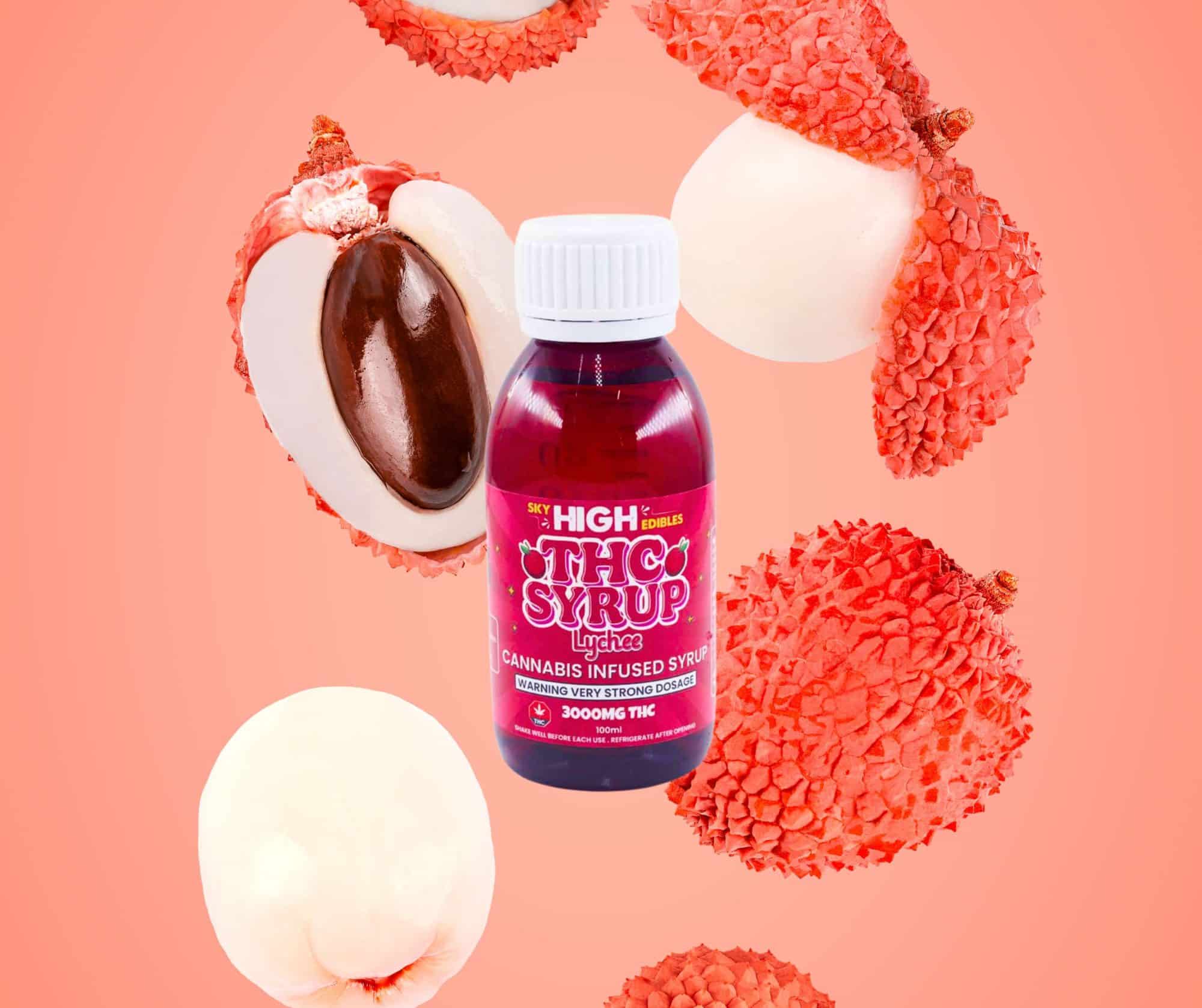Sky High Syrup – Lychee 3000mg THC