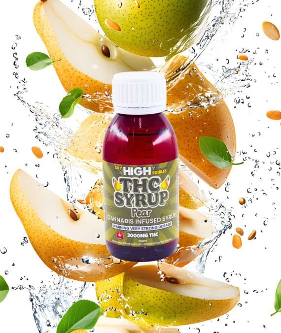 Sky High Syrup – Pear 3000mg THC