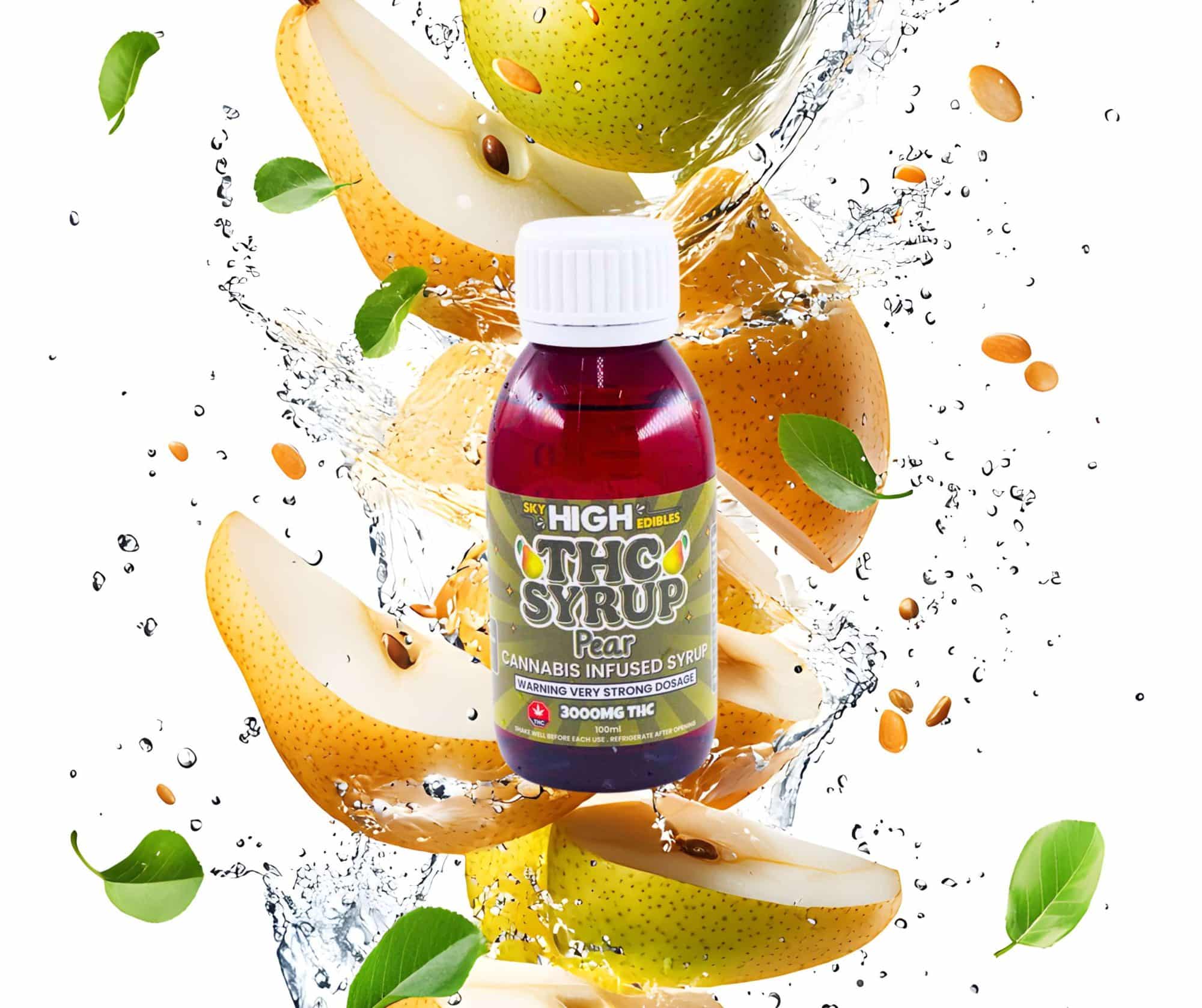 Sky High Syrup – Pear 3000mg THC