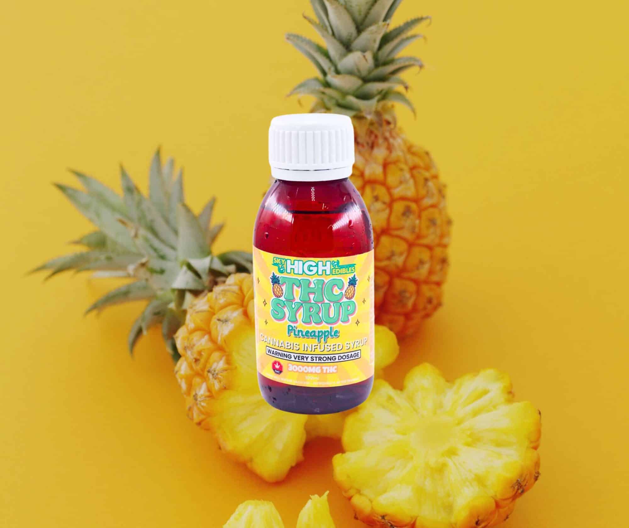 Sky High Syrup – Pineapple 3000mg THC