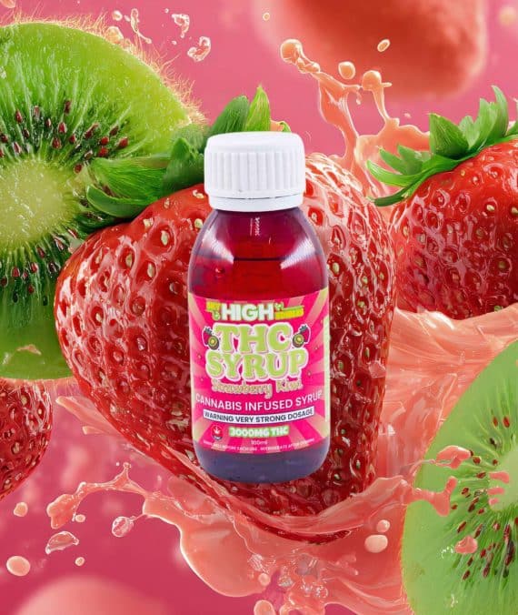 Sky High Syrup – Strawberry Kiwi 3000mg THC